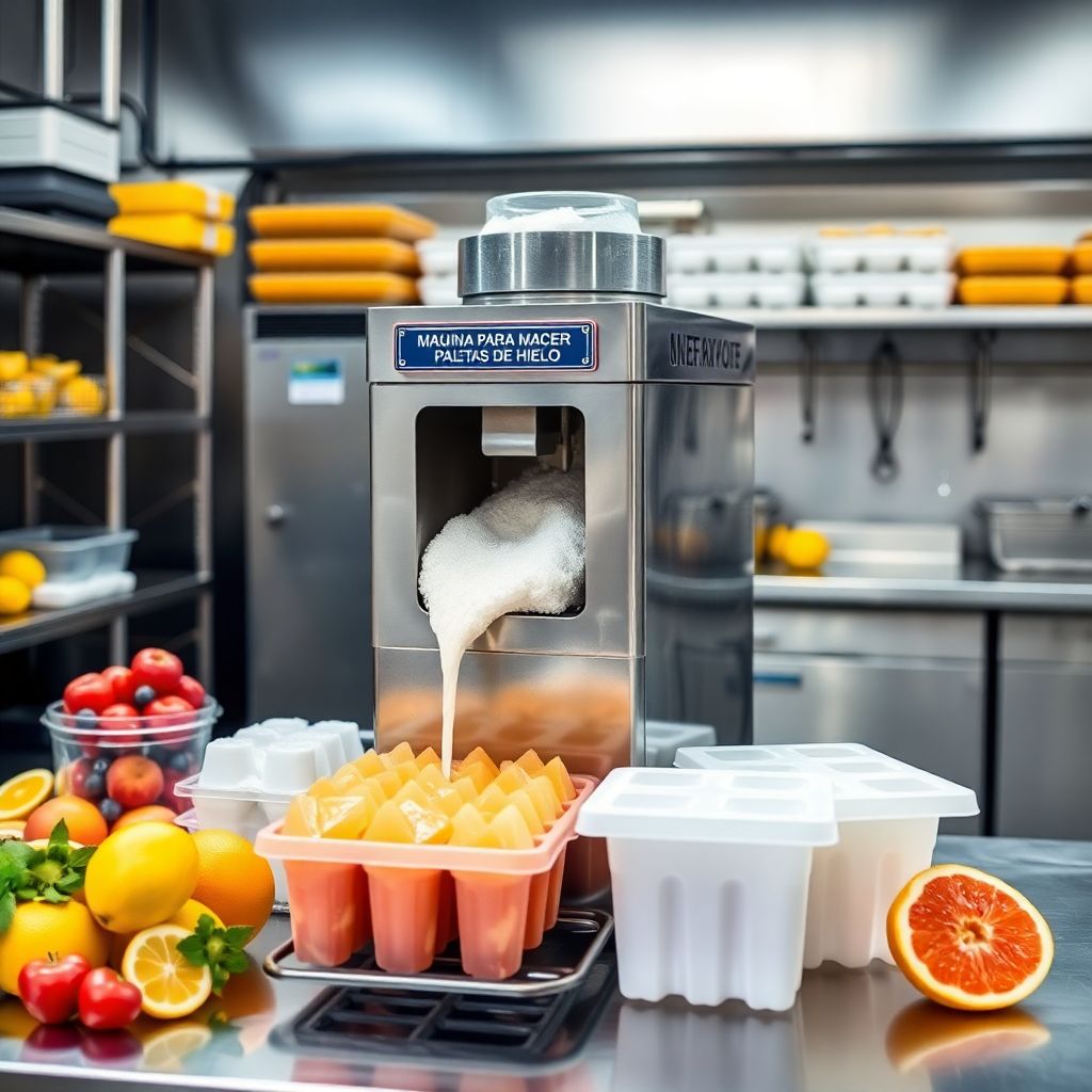 Maquina para Hacer Paletas de Hielo