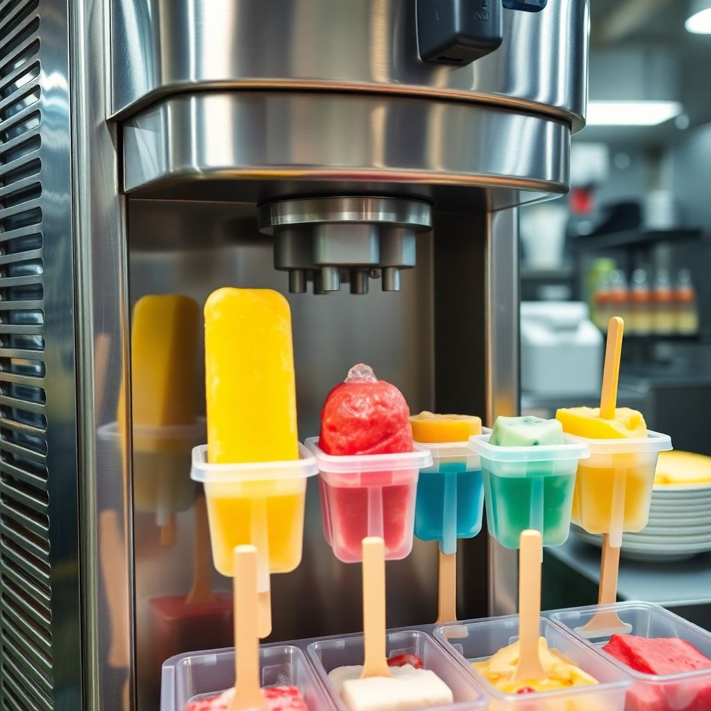 Maquina para Hacer Paletas de Hielo
