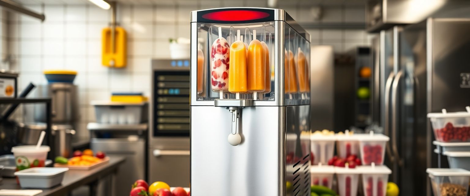 Maquina para Hacer Paletas de Hielo