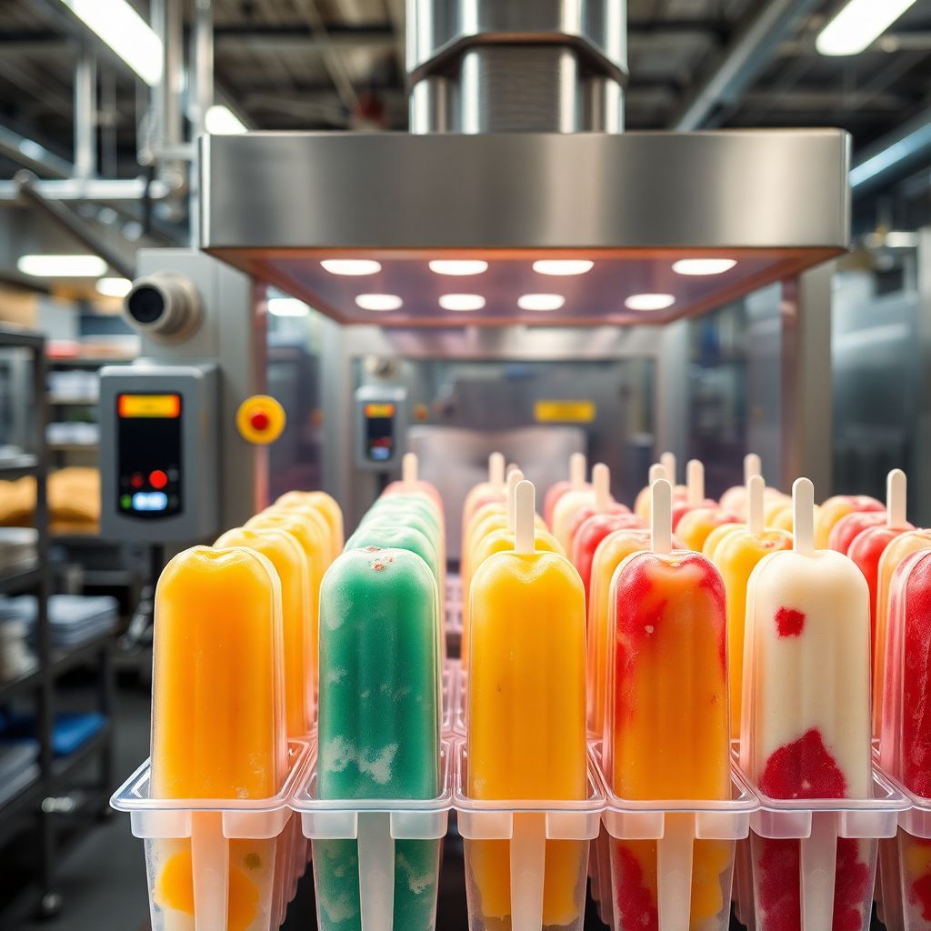 Maquina para Hacer Paletas de Hielo