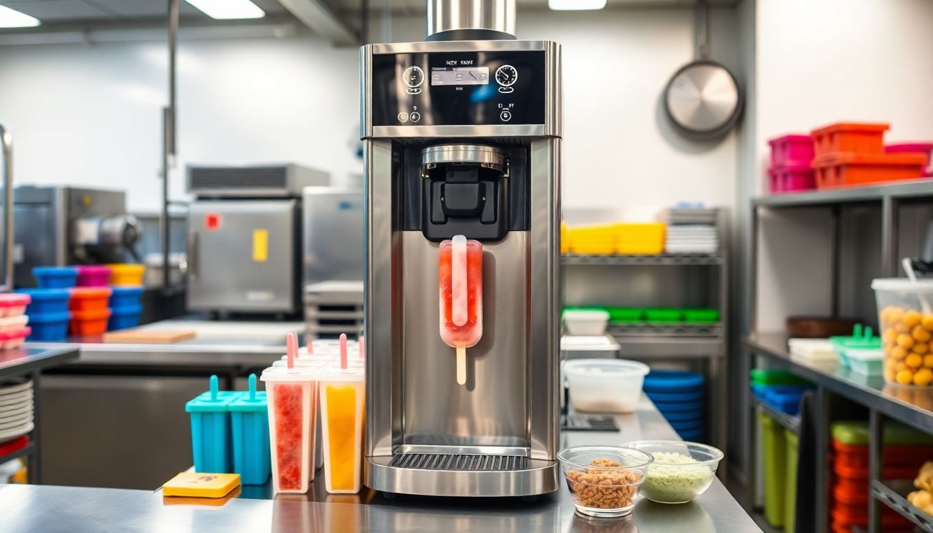 Maquina para Hacer Paletas de Hielo